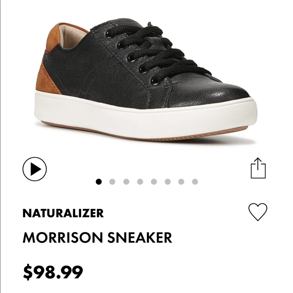 🌟 Naturalizer leather sneakers 👟